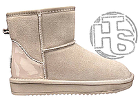 Женские угги UGG Mini Beige Lacquer ALL14566