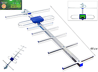 Антенна наружная Eurosky Favorit 0.7 м. 7 эл. усилитель 5V