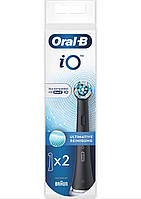 Oral-B iO Ultimate Clean Black 2 шт Сменные насадки для электрощетки