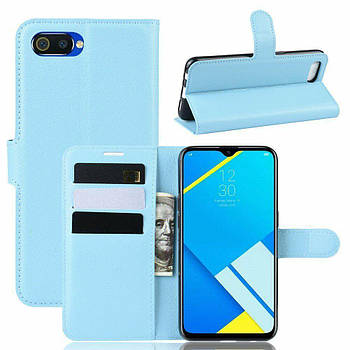 Чохол-книжка Litchie Wallet для Realme C2 Blue