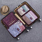 Набір дорожніх органайзерів 6в1 Laundry Pouch, фото 4