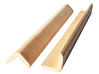 ✅ Высококачественный внешний деревянный шлифованный уголок от производителя 40*40*3000 мм, смерека