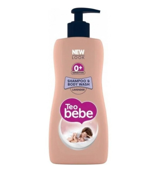 Шампунь-гель для душу дитячий ТЕО bebe Lavander 400 г - фото 1 - id-p2075408835