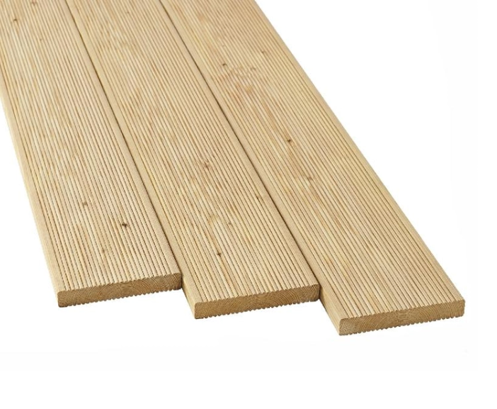 ✅ Террасна дошка з деревини найвищої якості шліфована 130*35*6000 мм, пиломатеріал, дошка, смерека, фото 1