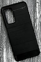Чехол Slim Carbon для Xiaomi Mi 10T Pro черный силиконовый чехол на телефон сяоми ми 10т про черна/black