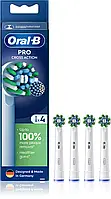 Сменные насадки для электрической зубной щетки Oral-B PRO Cross Action Braun 4 шт