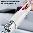 Портативна компактна міні швабра Mini Mop для миття вікон, щітка для миття автомобіля, для видалення шерсті, фото 5