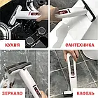 Портативна компактна міні швабра Mini Mop для миття вікон, щітка для миття автомобіля, для видалення шерсті, фото 4