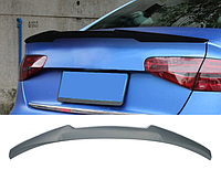 Спойлер на Audi A4 B8 стиль М4 ABS-пластик (12-15 р.в.)