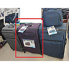 Валізи з сумками текстиль 20/24/28" 12/15" 5шт/наб Stenson R30948-Violet (фіолетові) [Склад зберігання: Одеса №3]