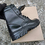 Зимові  чоловічі черевики шкіряні якісні  (42/45/46), фото 3
