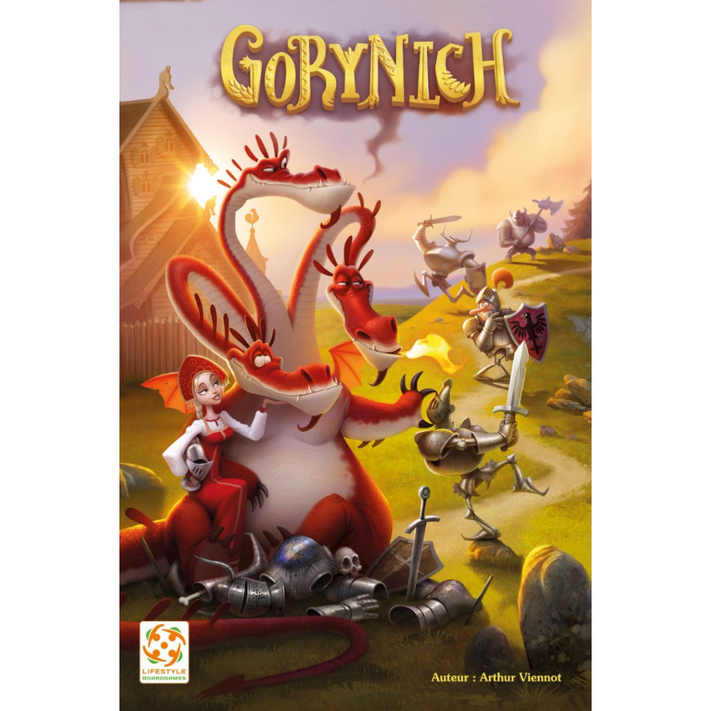 Настільна гра Горинич (Горыныч, жги!, Gorynich). Сімейна кооперативна гра для дітей від 8 років та дорослих.