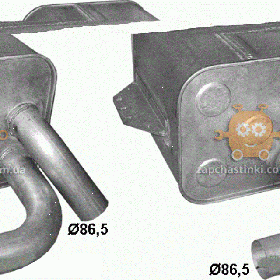 Глушник Mercedes Atego (виробництво Polmostrow Польща) №69.69