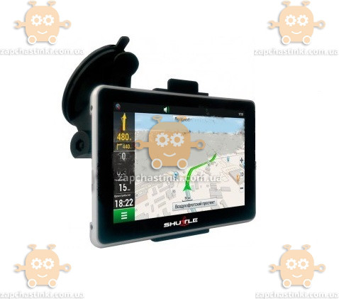 Навігатор GPS 5" 800x480, 128RAM, 4Gb, iGO, Navitel Shuttle