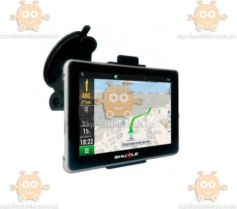 Навігатор GPS 5" 800x480, 128RAM, 4Gb, iGO, Navitel Shuttle, фото 2