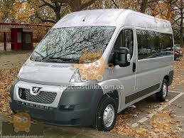 Ветровики Peugeot Boxer II (250) фургон 2006 - (скотч) AV-Tuning