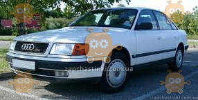 Ветровики Audi 100, А-6 (С4/4А) седан 1990-1997 (скотч) AV-Tuning