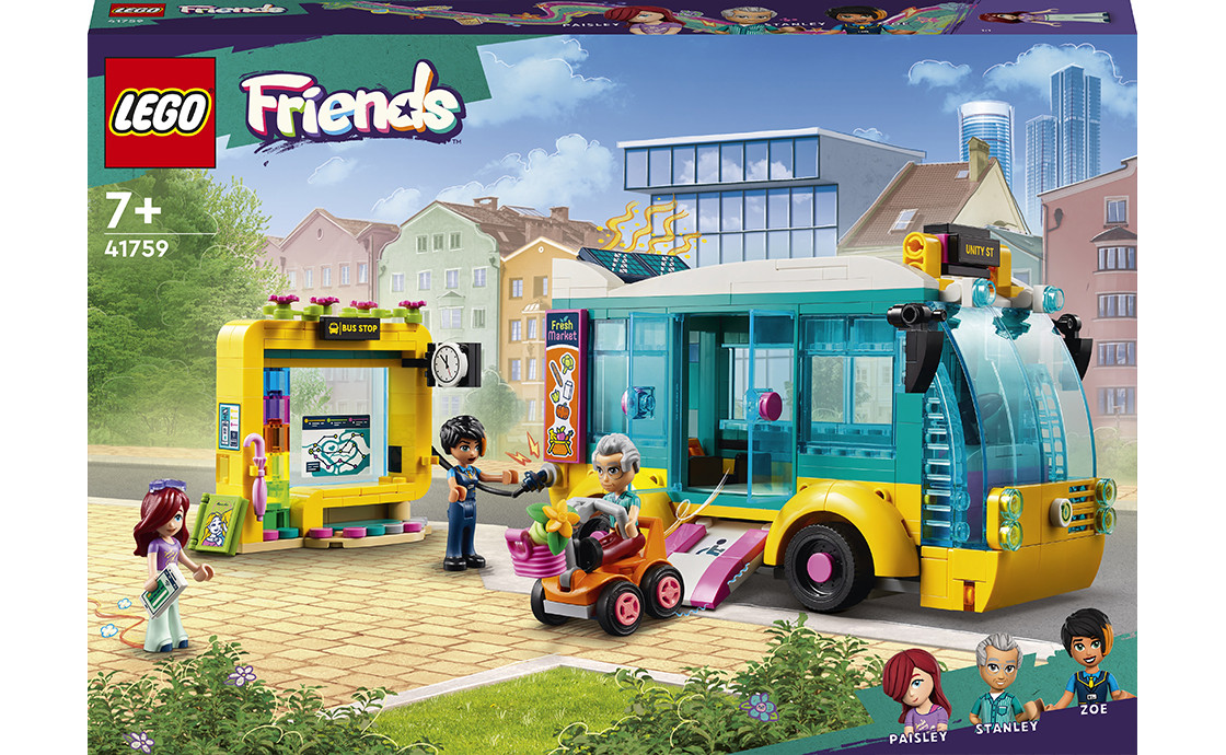 LEGO Friends Автобус Хартлейк-Сіті 480 деталей (41759)