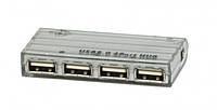 USB концентратор (Hub) Viewcon VE410 USB2.0, 4 порта с БП