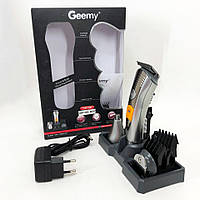 Акоммуляторный триммер 7в1 для стрижки волос Pro Gemei (GM-580)Набор для стрижки,бритья бороды для носа и ушей