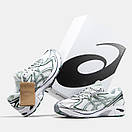 Кросівки жіночі білі Asics GT-2160 White Silver Green (14691), фото 2