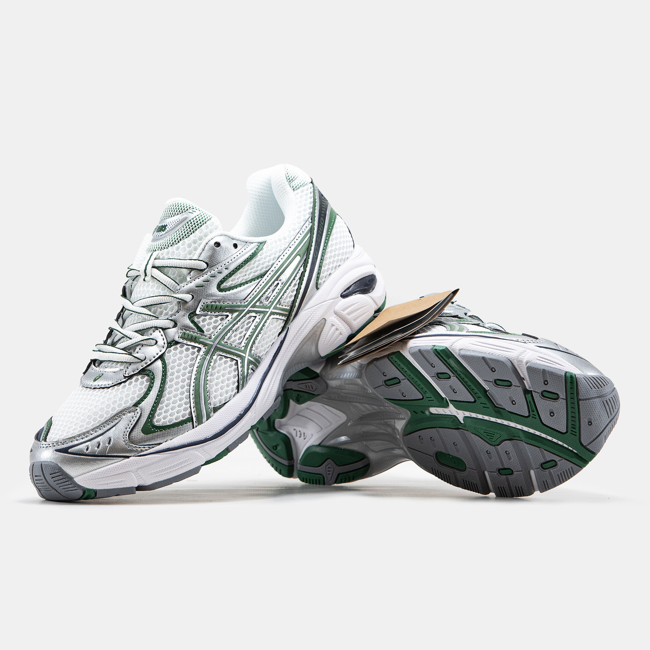 Кросівки жіночі білі Asics GT-2160 White Silver Green (14691), фото 1