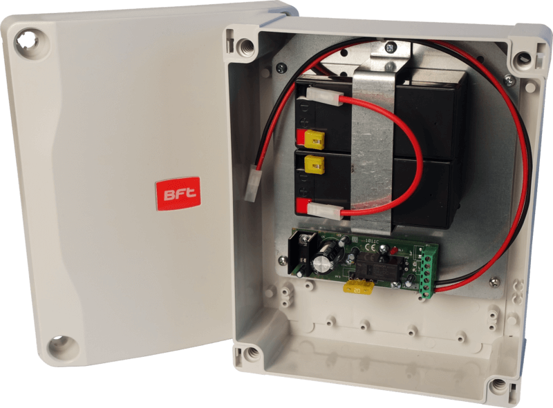 BFT BT BAT — комплект резервного живлення в боксі для приводів BOTTICELLI та ARGO