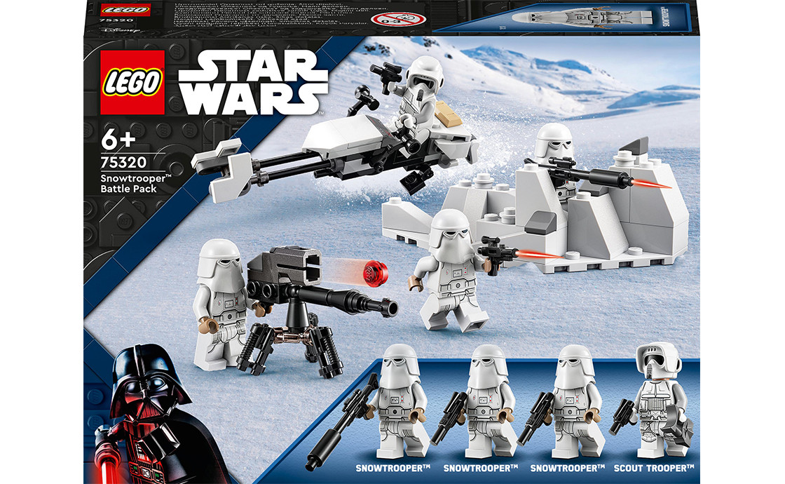 LEGO Star Wars Сніговий штурмовик Бойовий набір 105 деталей (75320)