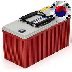 Тяговий акумулятор Newmax. 12V. 100A/h AGM. Корея. АГМ тягова акумуляторна батарея.