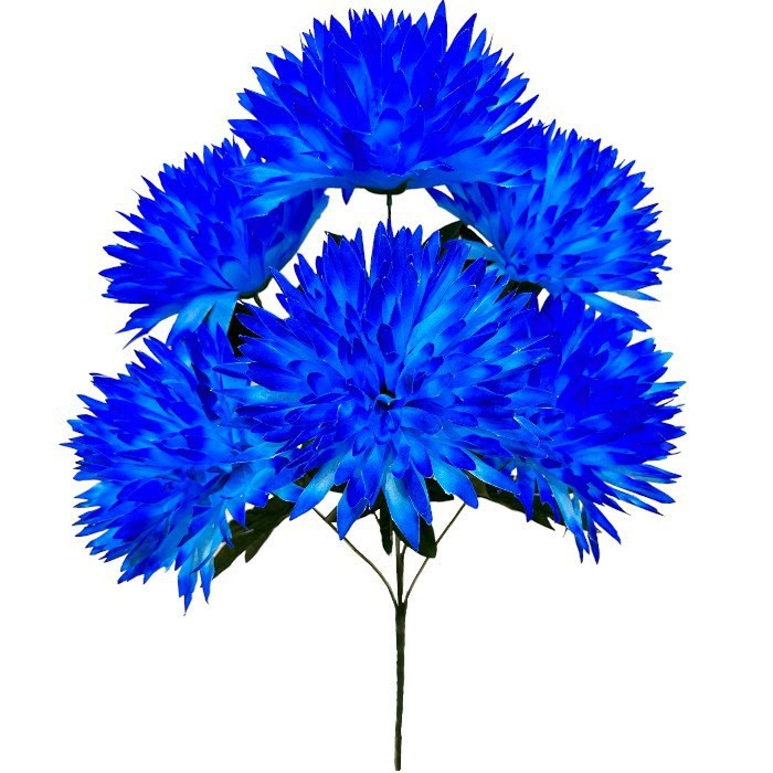 Штучні квіти букет хризантеми високі, 83см, фото 1