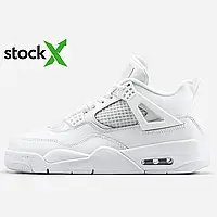 0754 Air Jordan 4 White