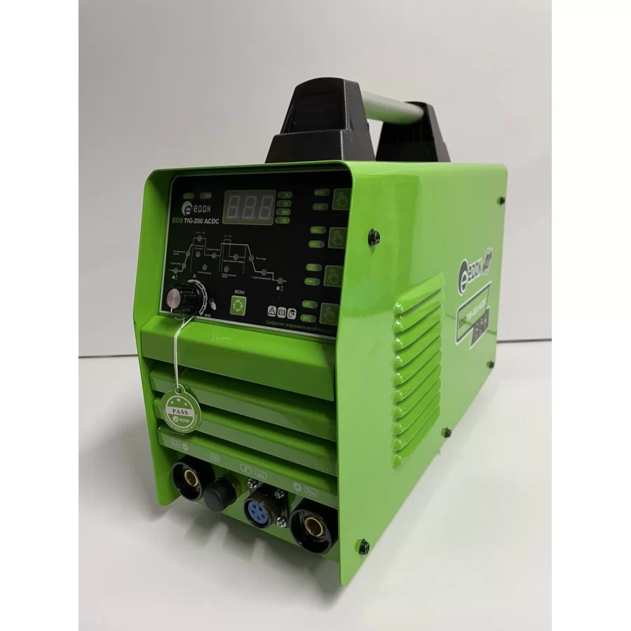 Потужна аргонова зварка Edon Eco TIG-200 AC/DC : 8.5 кВт, 200 А, електрод 1.6-4.0мм, фото 1