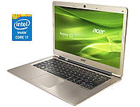 Ультрабук Acer Aspire S3/ 13.3" (1366x768)/ Core i7-2630QM/ 8 GB RAM/ 240 GB SSD/ HD 3000