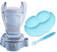 Хипсит эрго-рюкзак кенгуру переноска Baby Carrier 6 в 1 (vol-1930) PP, код: 7774065