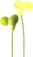 Навушники вакуумні провідні з мікрофоном Recci REW-B01 Candy оливковий