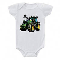 Детский бодик John Deere Tractor and logo