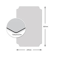 Дзеркало акрилове самоклеюче 270*420мм*2мм SW-00001520, фото 2
