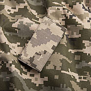 Шеврон нашивка на липучці погон звання Солдат піксель, вишитий патч 5х10 см, фото 3