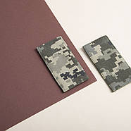 Шеврон нашивка на липучці погон звання Солдат піксель, вишитий патч 5х10 см, фото 4