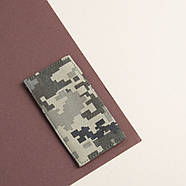 Шеврон нашивка на липучці погон звання Солдат піксель, вишитий патч 5х10 см, фото 5
