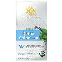 Лечебные чаи Secrets of Tea, Organic Detox Colon Lax Tea, 20 Tea Bags, 1.41 oz (40 g) Доставка від 14 днів -