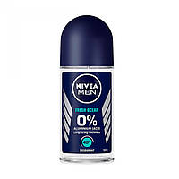 Мужской дезодорант NIVEA for men desodorante roll on sin aluminio fresh ocean 50 ml Доставка від 14 днів -