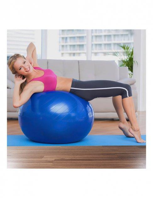 М'яч для фітнесу та йоги 75 см | Фітбол Yoga Ball | Велика куля для вагітних | М'яч для фітнесу