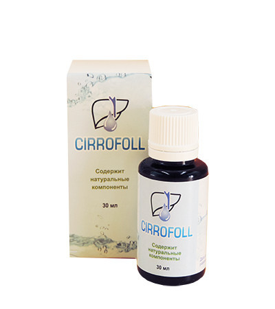 Cirrofoll краплі для відновлення печінки Циррофол для очищення печінки