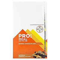 Спортивные батончики ProBar, Meal-On-The-Go, Oatmeal Chocolate Chip, 12 батончиков, 3 унции (85 г) каждый