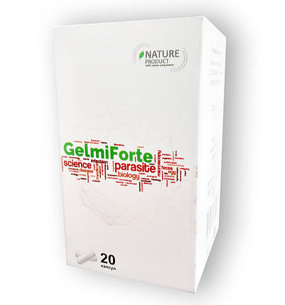 GelmiForte Капсули від паразитів ГельміФорте від глистів, фото 3