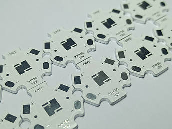 Підкладка плата для світлодіода 5050 XHP50.2 XHP50.3 SFT70 12V 20 мм 1.7 мм PCB board