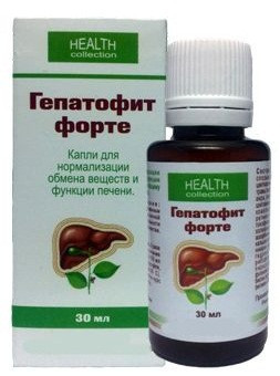 Гепатофіт Форте краплі для очищення і відновлення печінки