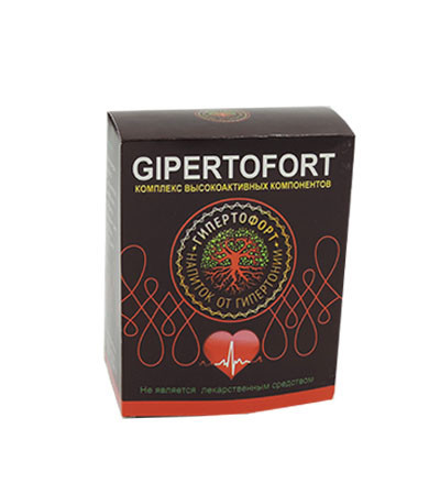 Gipertofort напій проти гіпертонії Гіпертофорт сприяє зниженню артеріального тиску