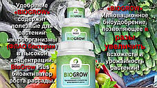 Біоактиватор BioGrow для стимулювання зростання всіх видів рослин БіоГроу гранули біодобриво добриво, фото 4